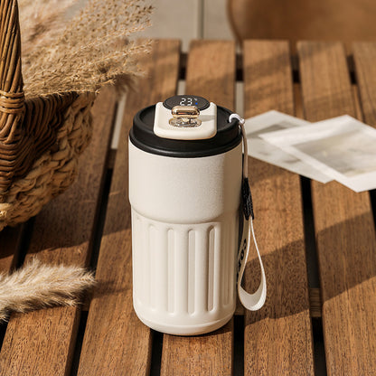 Smart Digital Thermal Bottle – 450ml Stainless Steel Vacuum Flask