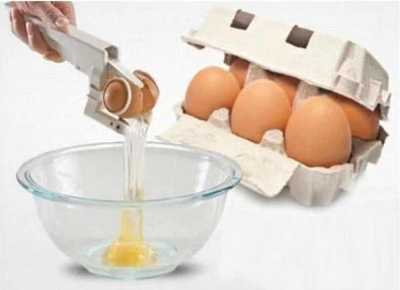 Egg Shell Cracker & Separator Tool