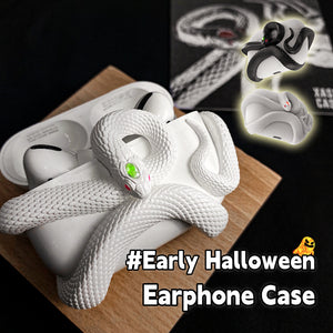 Horror Snake Wireless Earphone Case – Spooky & Protective