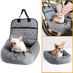 2-in-1 Multifunctional Pet Car Mat & Nest – Comfort & Protection for Travel