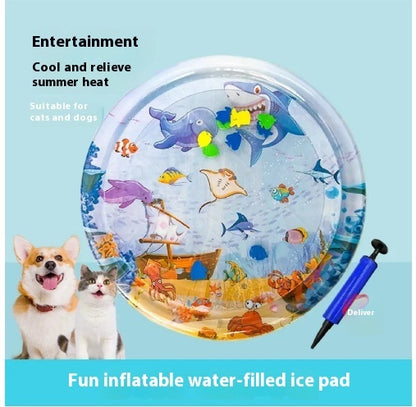 Summer Cooling Pet Mat – Ice Pad for Dogs & Cats ❄️