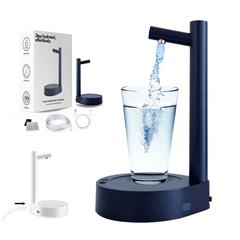 Electric Desk Water Gallon Dispenser – Rechargeable Automatic Water Bottle Dispenser