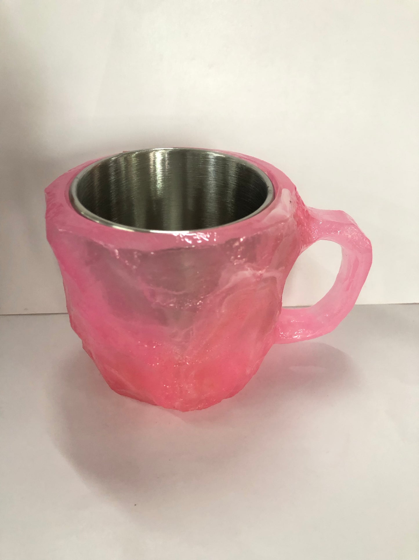 400ml Elegant Resin Mineral Crystal Coffee Mug – Unique & Stylish Gift