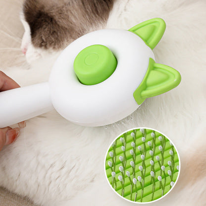 Self-Cleaning Pet Brush  Easy Grooming for Dogs & Cats