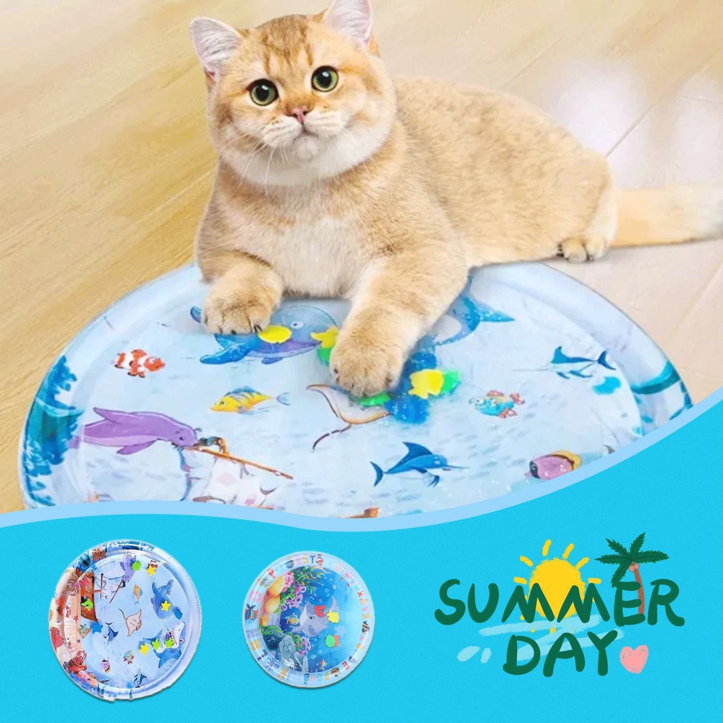 Summer Cooling Pet Mat – Ice Pad for Dogs & Cats ❄️